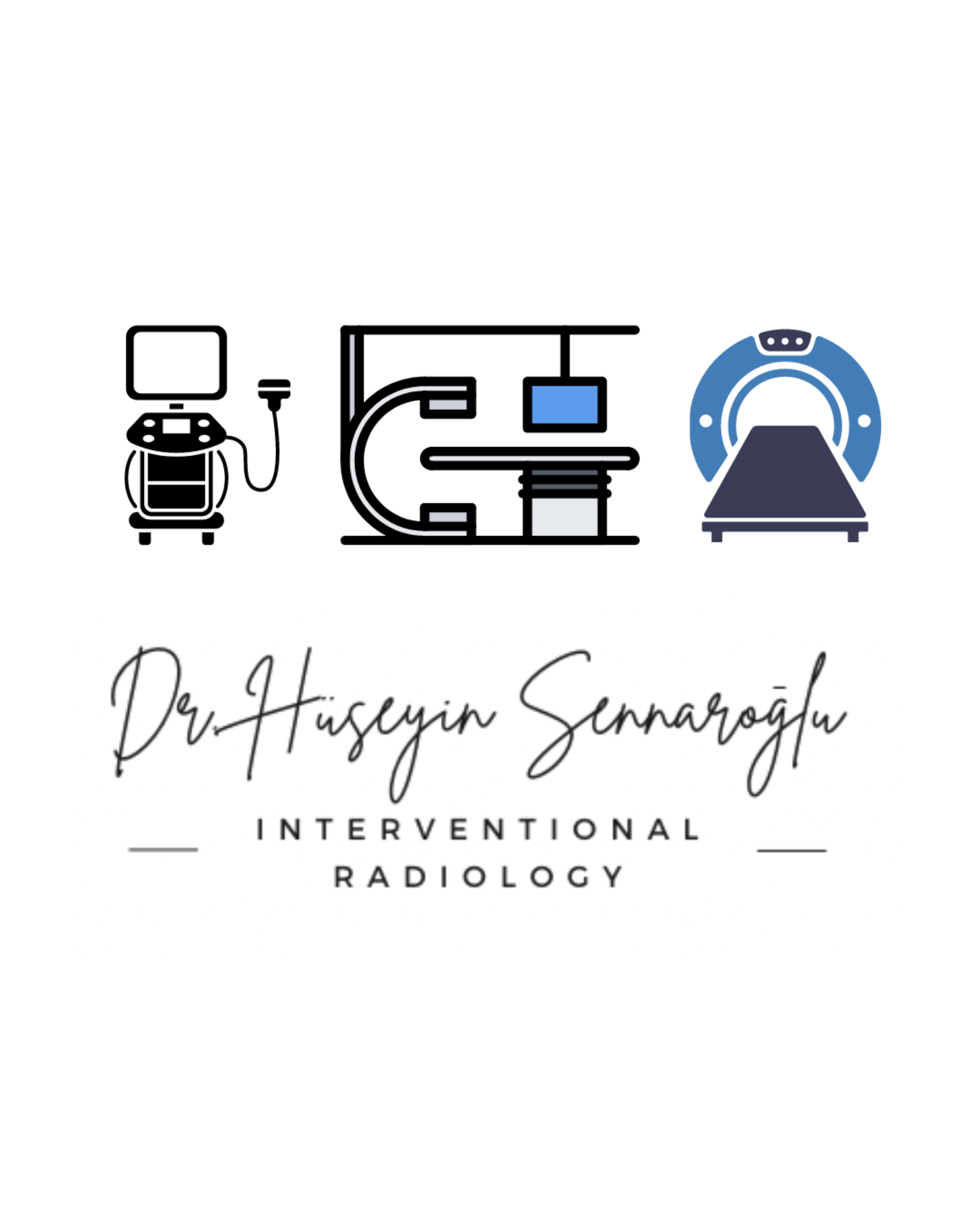KaraDestiğine göre doktor Huseyin Sennaroiglu ile İntervensiyonel radyoloji specializationine ait logo/sigörüdür. its alt ...